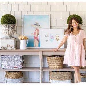 Jillian Harris x Emma Allen jilly box print